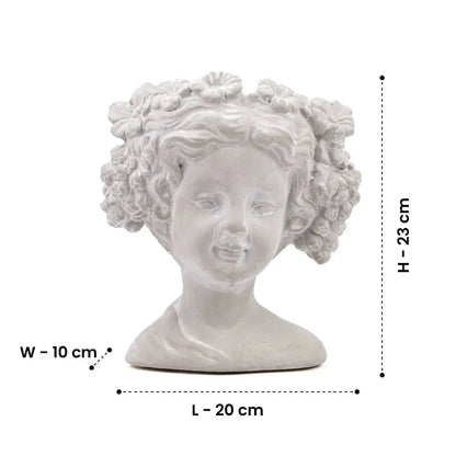 Garden Guardian - Cherub Planter Artarium