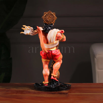 Bahubali Lord Hanuman Large 1.38 Ft & 2 Ft theartarium