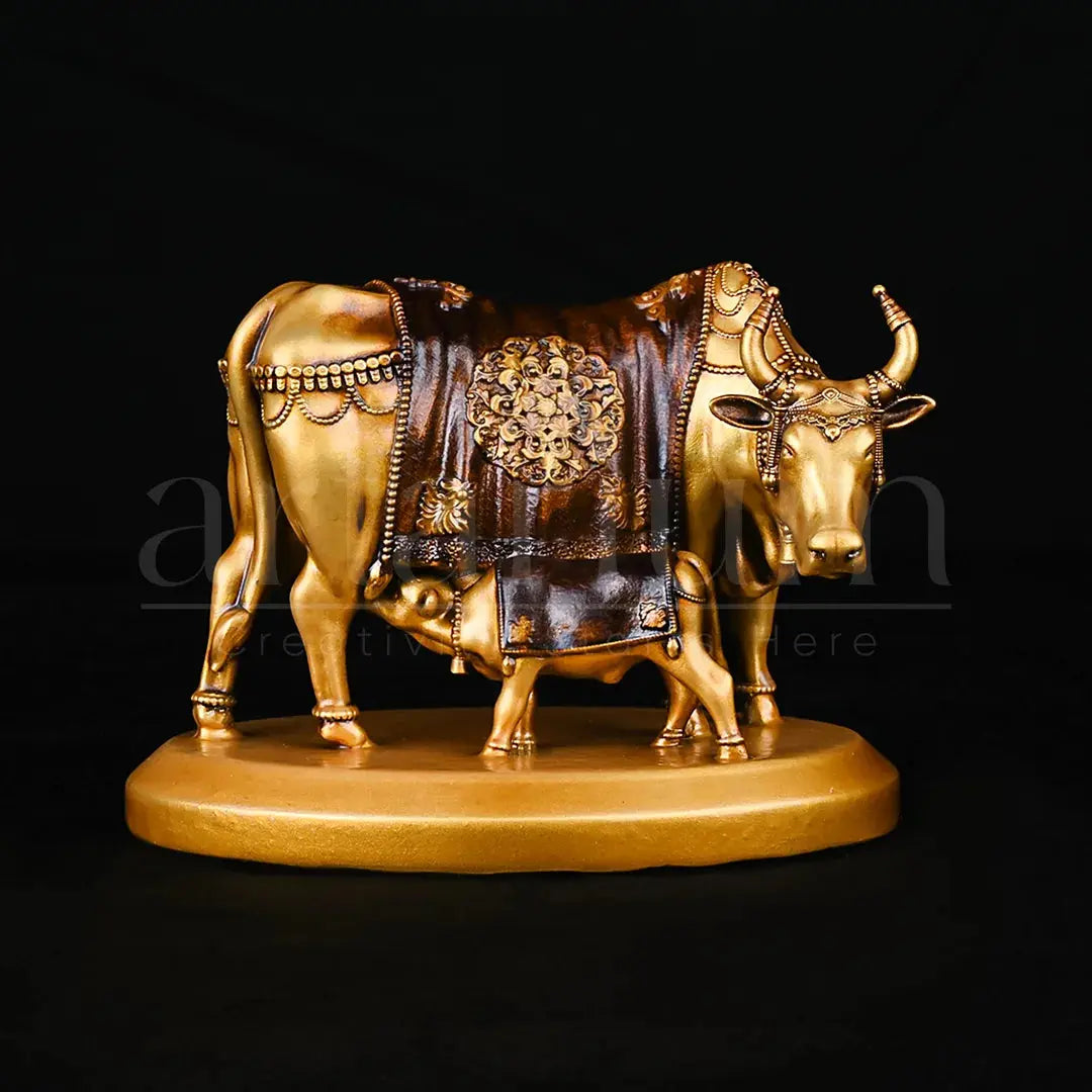 Kamdhenu Cow Car Dashboard theartarium