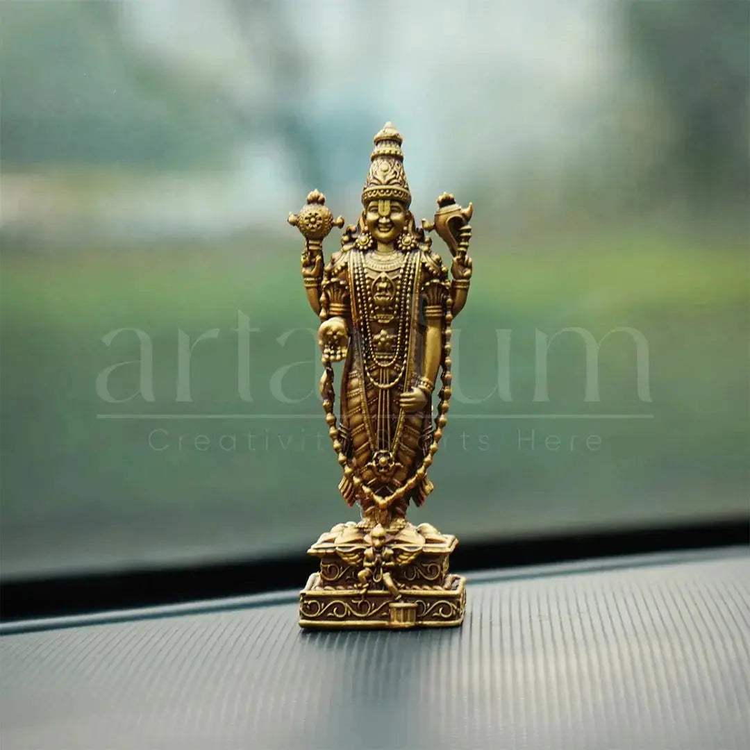 Venkateshwar Balaji 4 Inch Car Dashboard 