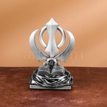 Khanda Sahib for Car Dashboard theartarium