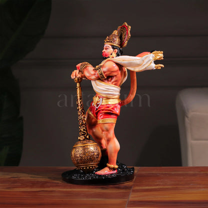 Bahubali Lord Hanuman Large 1.38 Ft & 2 Ft theartarium
