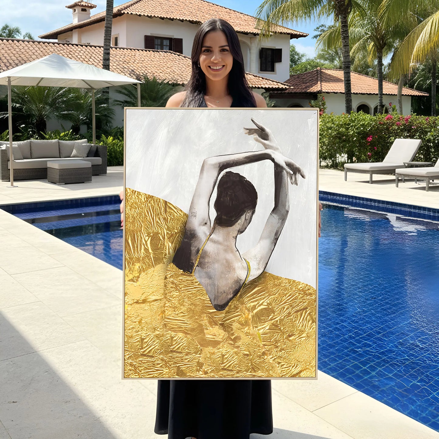 The Star Ballerina - Wall Painting