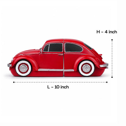 Classic VW Beetle Car Bookends 