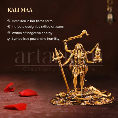 Kali Mata Car Dashboard theartarium