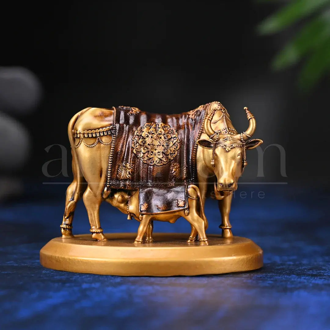 Kamdhenu Cow Car Dashboard theartarium