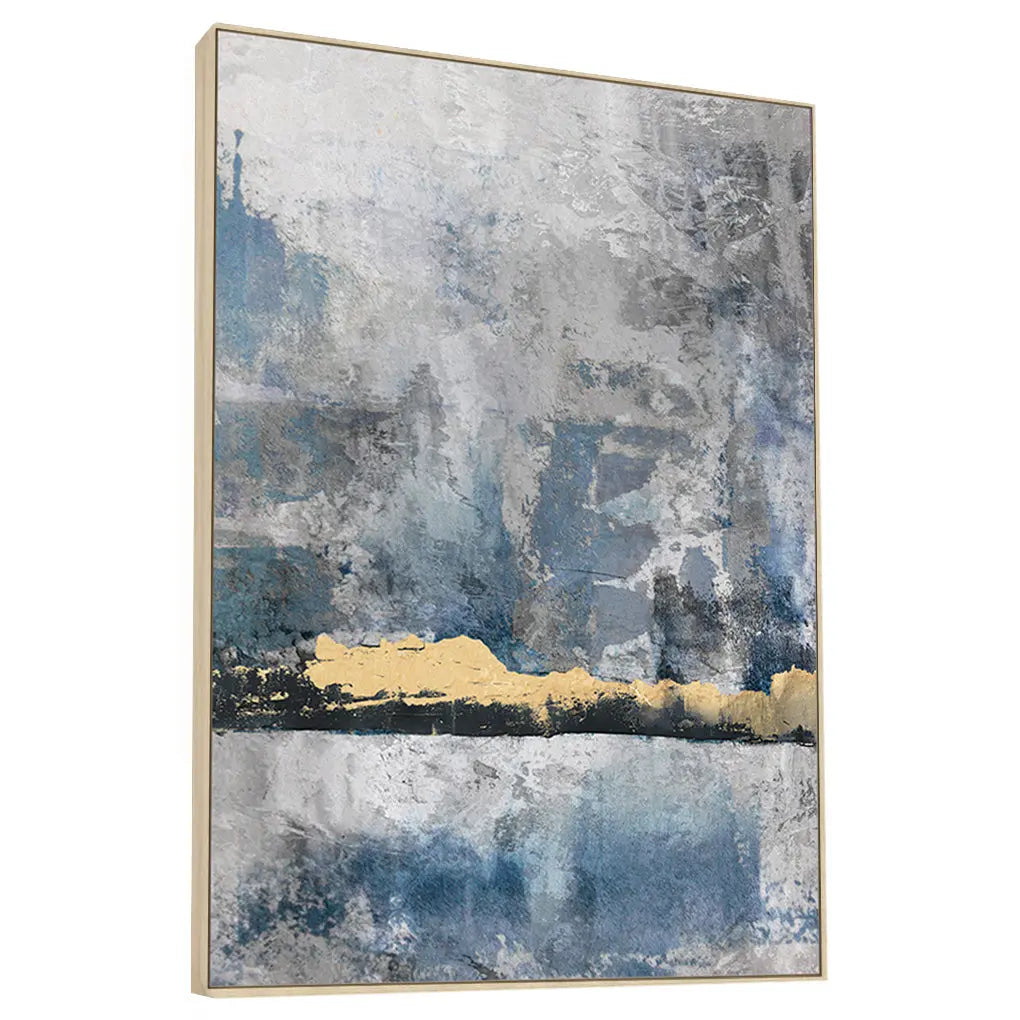 Golden Peaks - Wall Painting