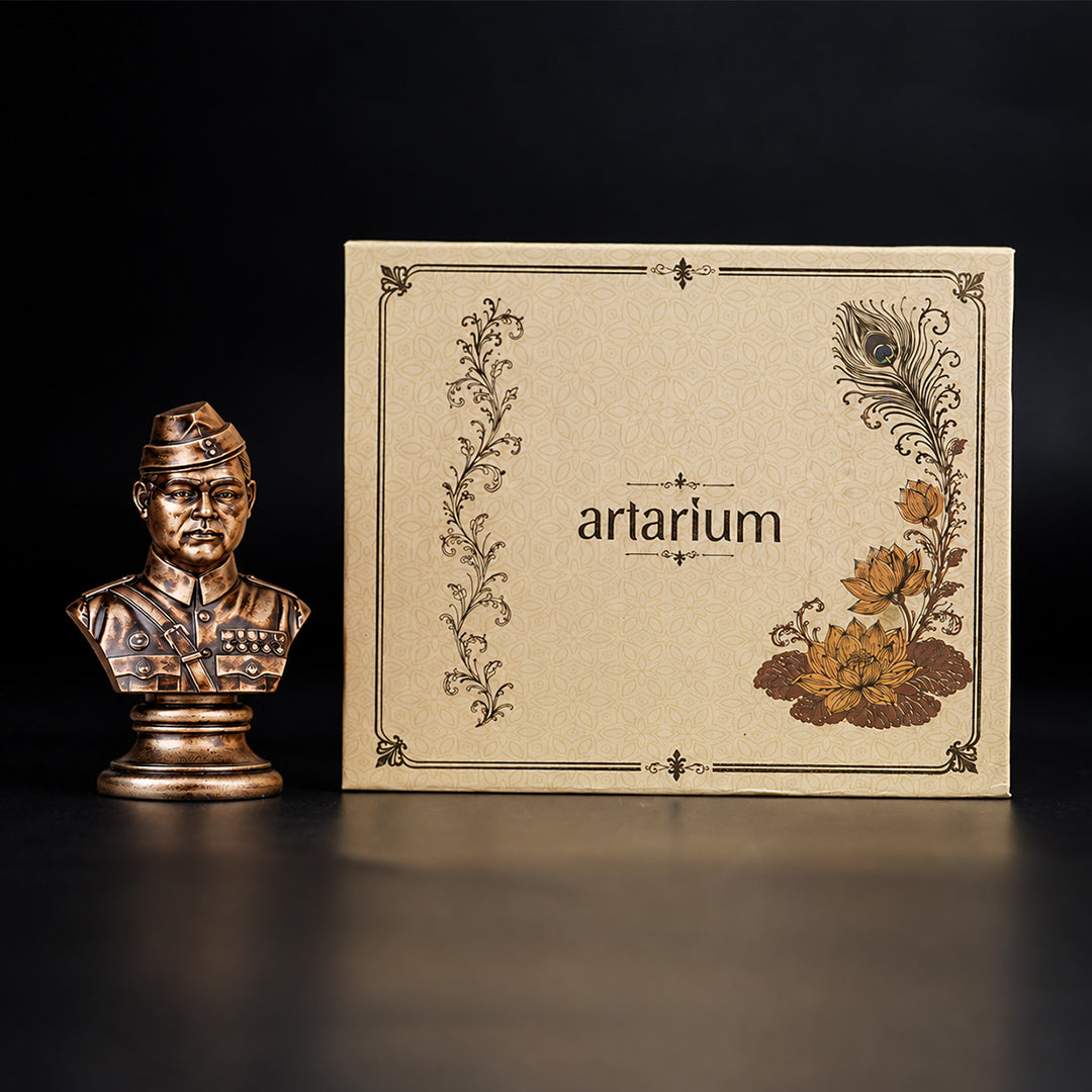 Subhas Chandra Bose Idol With Premium Packaging 