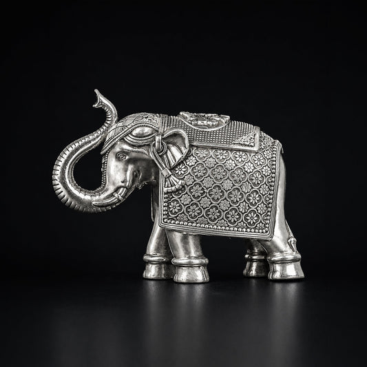 Indian Elephant 999 Silver 