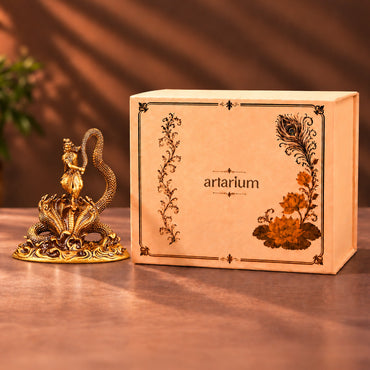 Dancing Krishna idol With Premium Packaging 