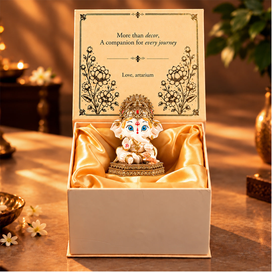 Bal Ganesha Murti with premium packaging 