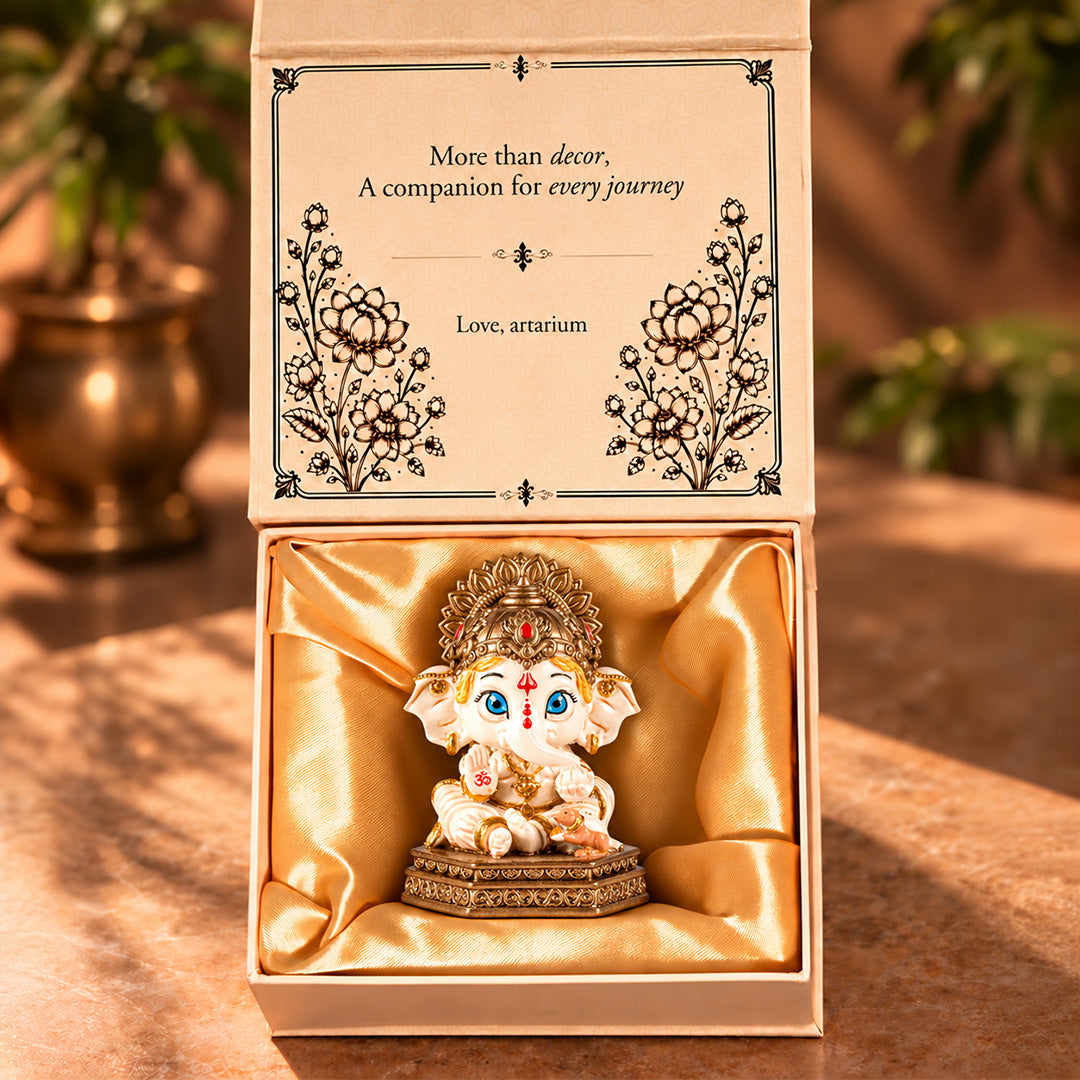 Bal Ganesha Murti with premium packaging 