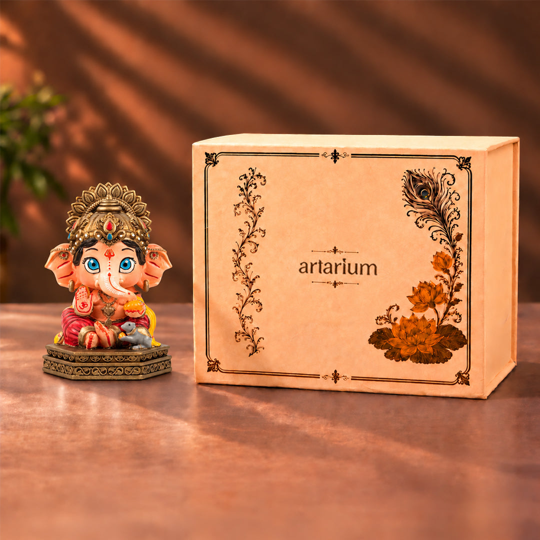 Bal Ganesha Murti with premium packaging 