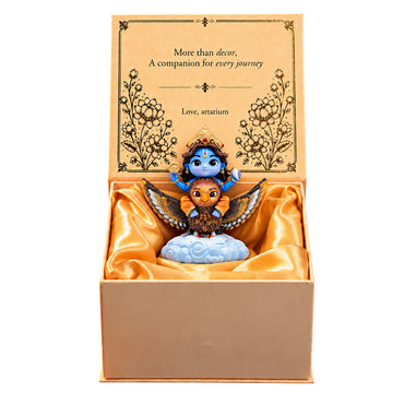 Bal Vishnu Garuda idol with premium packaging 