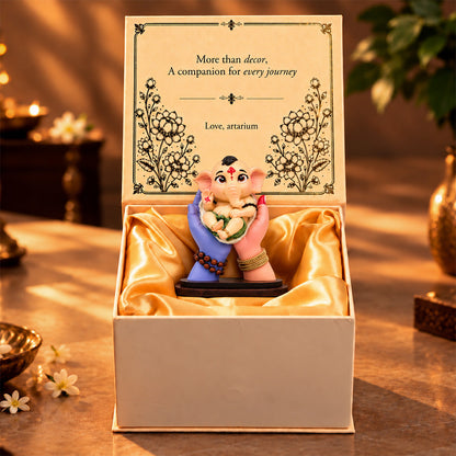 Bal Heramba Ganesha Idol with premium packaging 