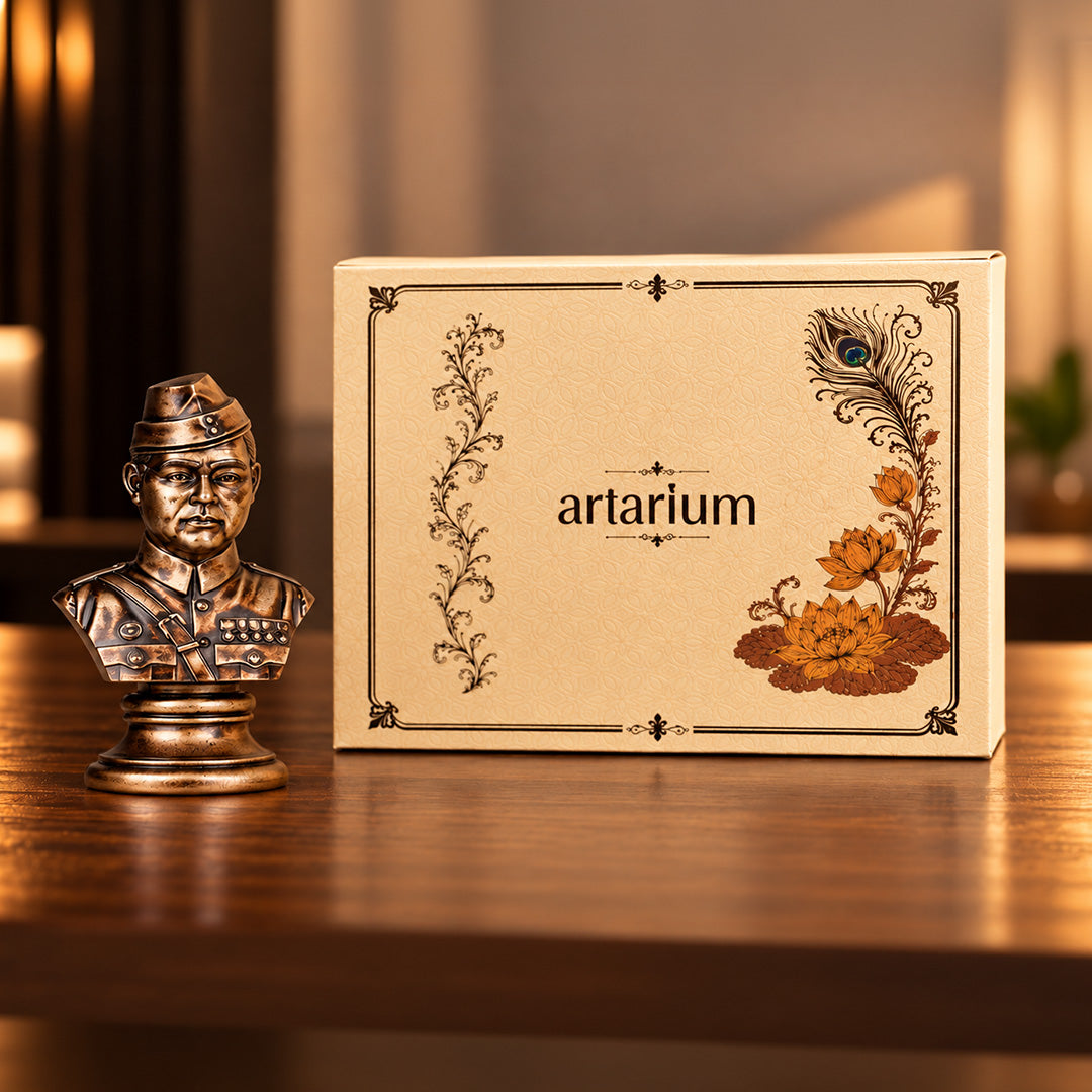 Subhas Chandra Bose Idol With Premium Packaging 