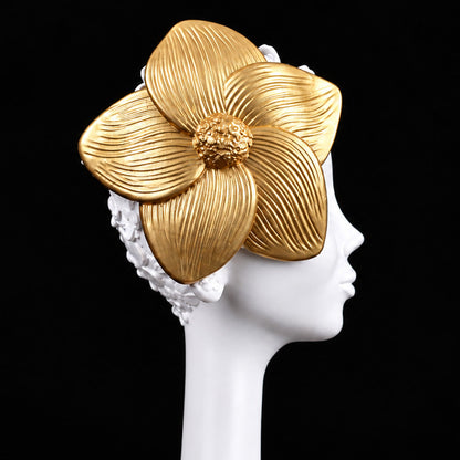 African Lady white Bust Sculpture 