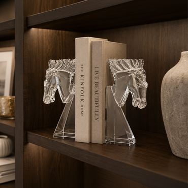 The Crystal Stallion Bookend 