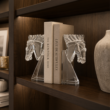 The Crystal Stallion Bookend 