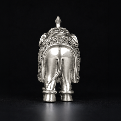 Indian Elephant 999 Silver 