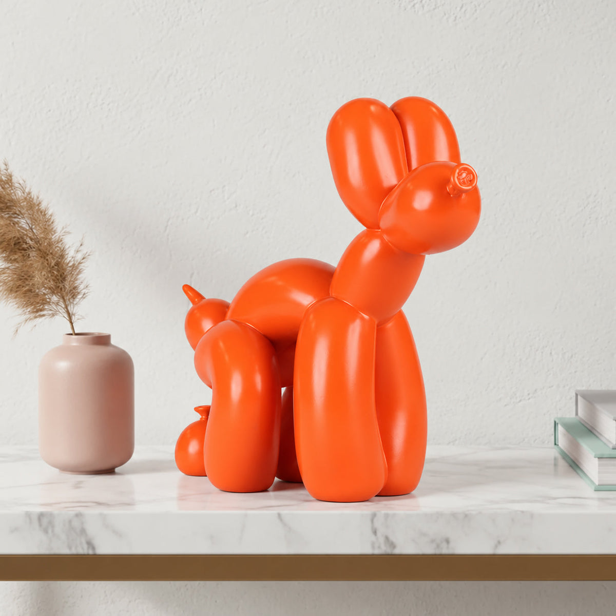 Poo Balloon Dog Statue 
