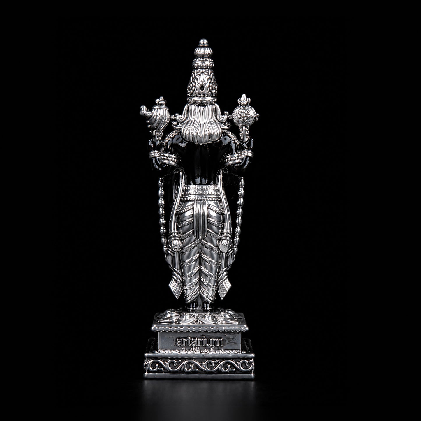 Venkateshwar Balaji Silver Plated Idol 