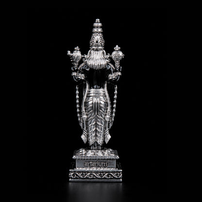 Venkateshwar Balaji Silver Plated Idol 