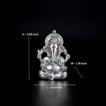 Vighnaharta Ganesha 999 Silver 