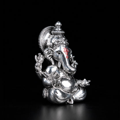 Vighnaharta Ganesha 999 Silver 