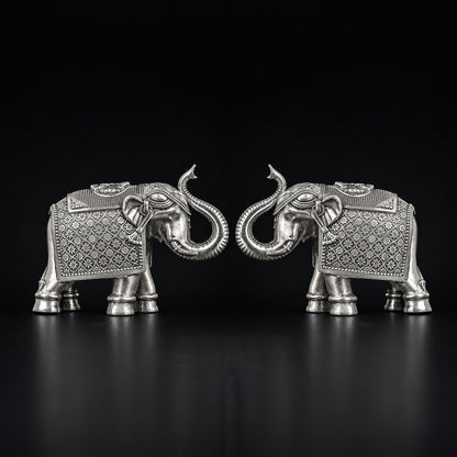 Indian Elephant 999 Silver 