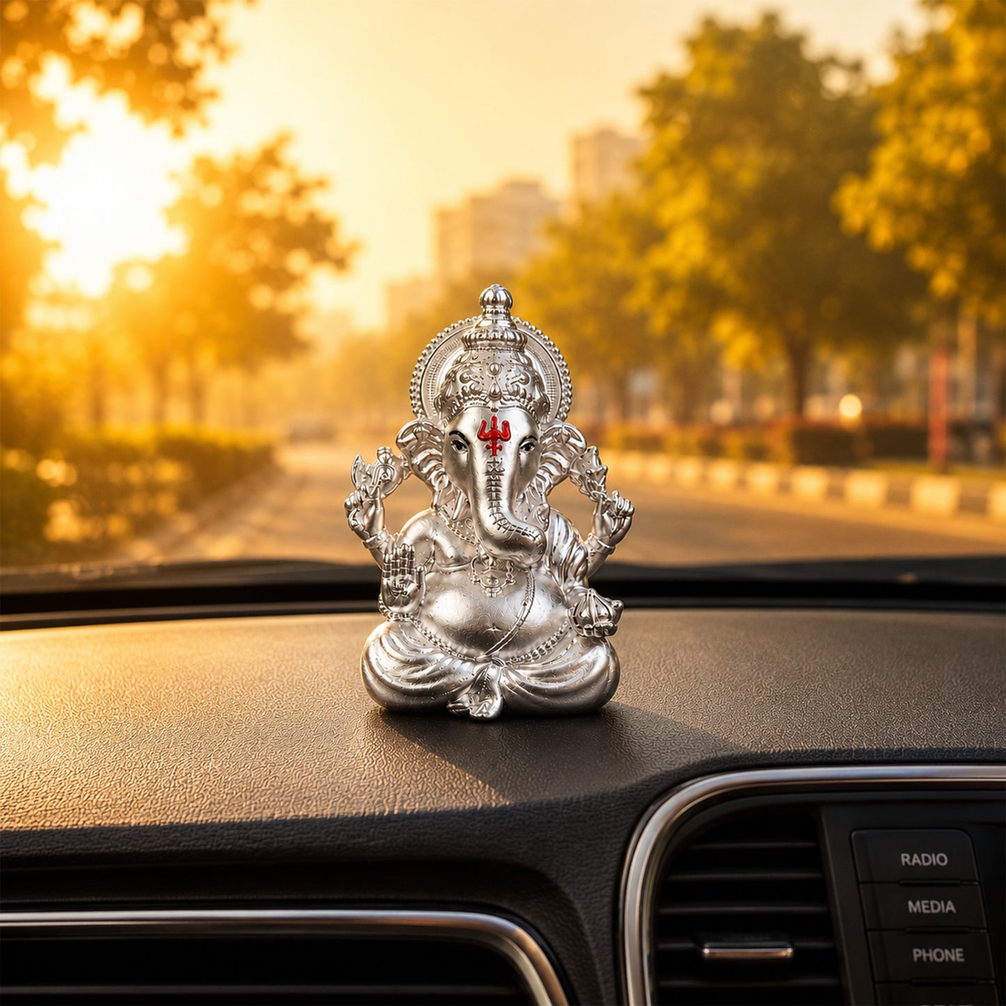 Vighnaharta Ganesha 999 Silver 