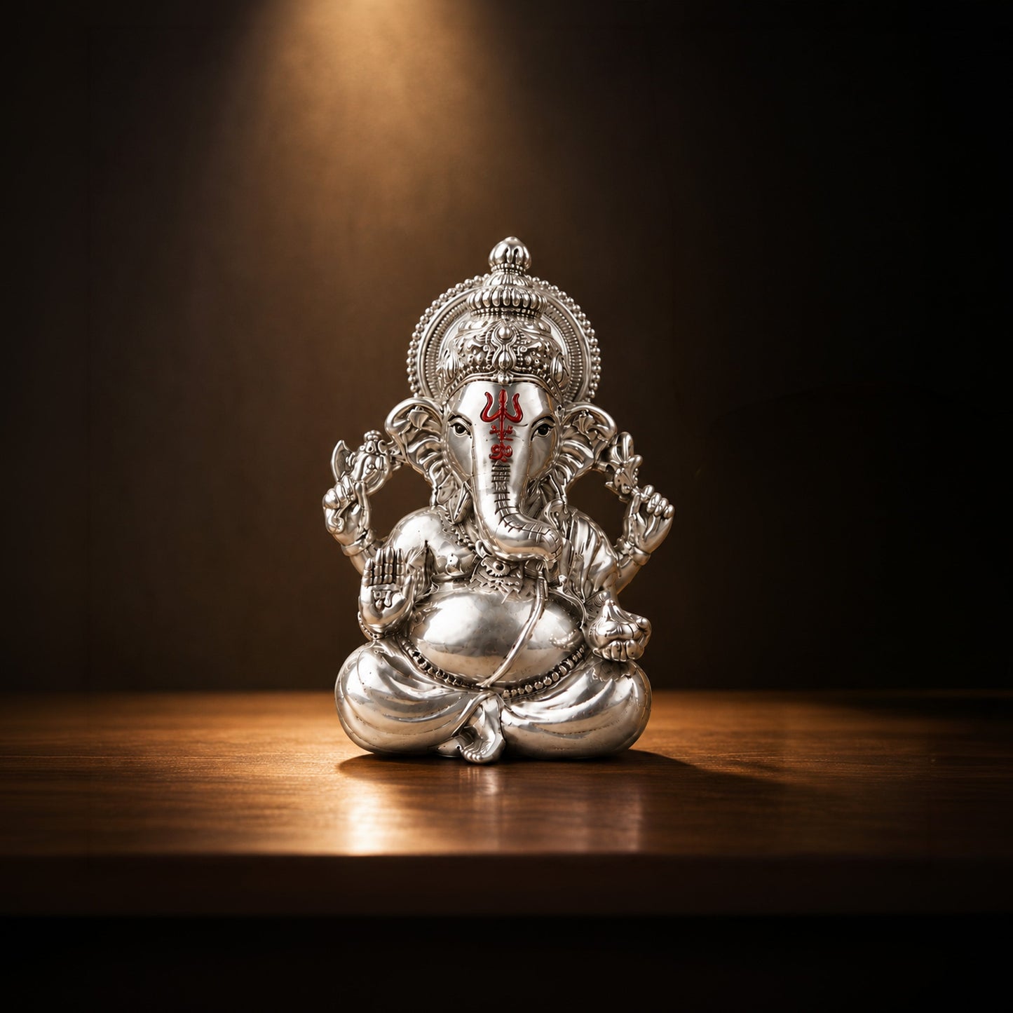Vighnaharta Ganesha 999 Silver 