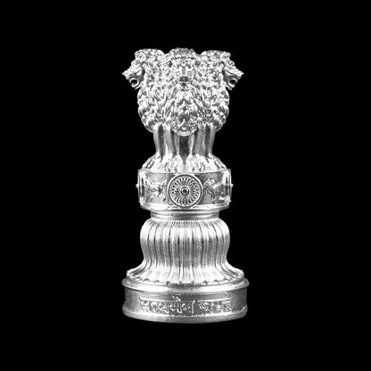 Ashok Stambh Silver Plated