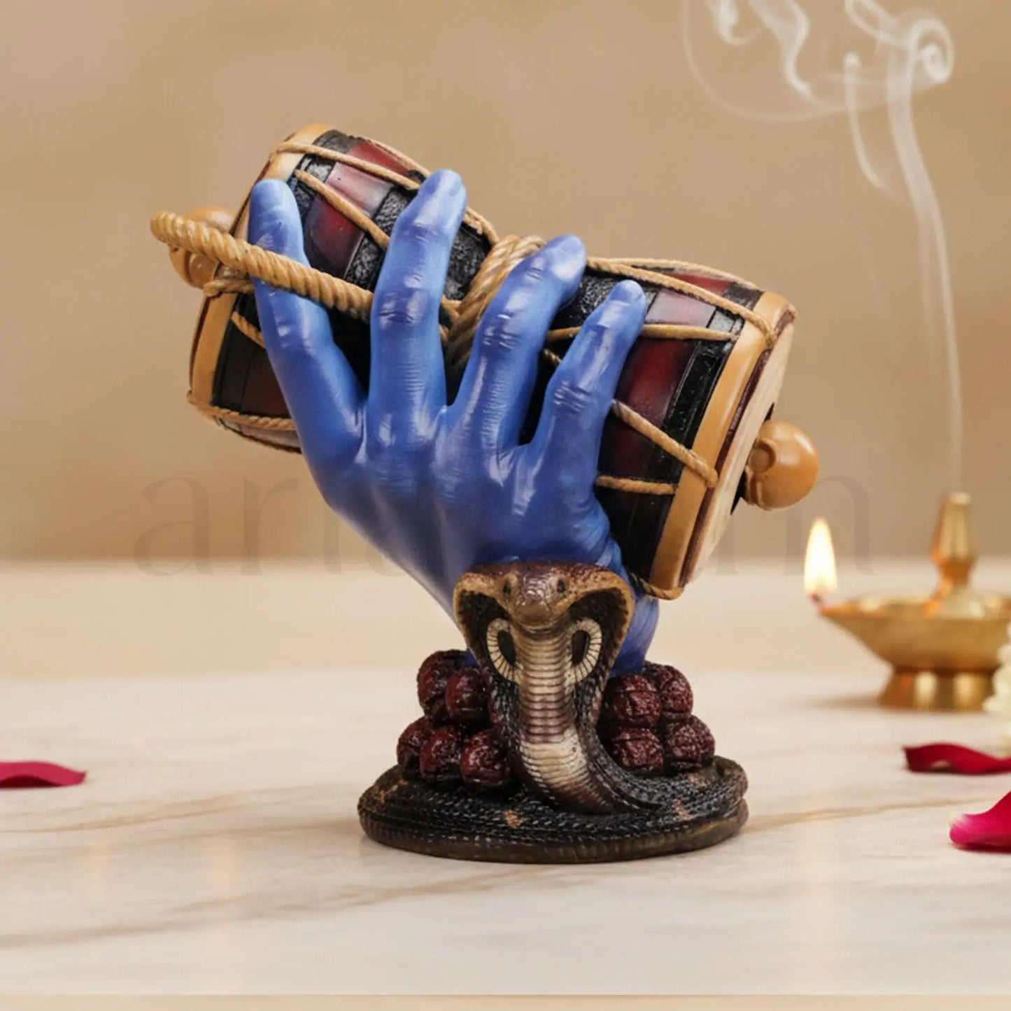 Shiv Damru Car Dashboard