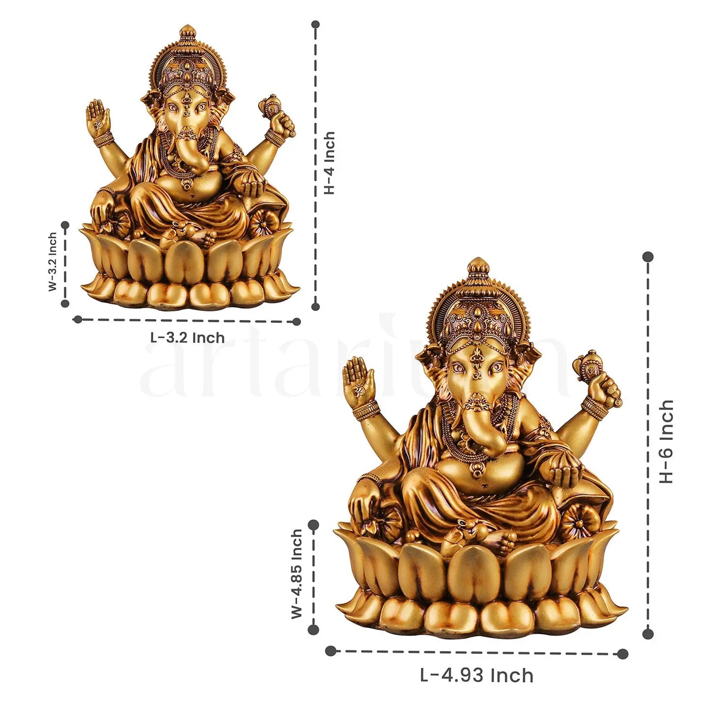 Ganpati Bappa (Lotus)