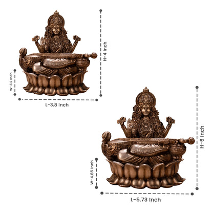 Veena Vadini Saraswati (Lotus)