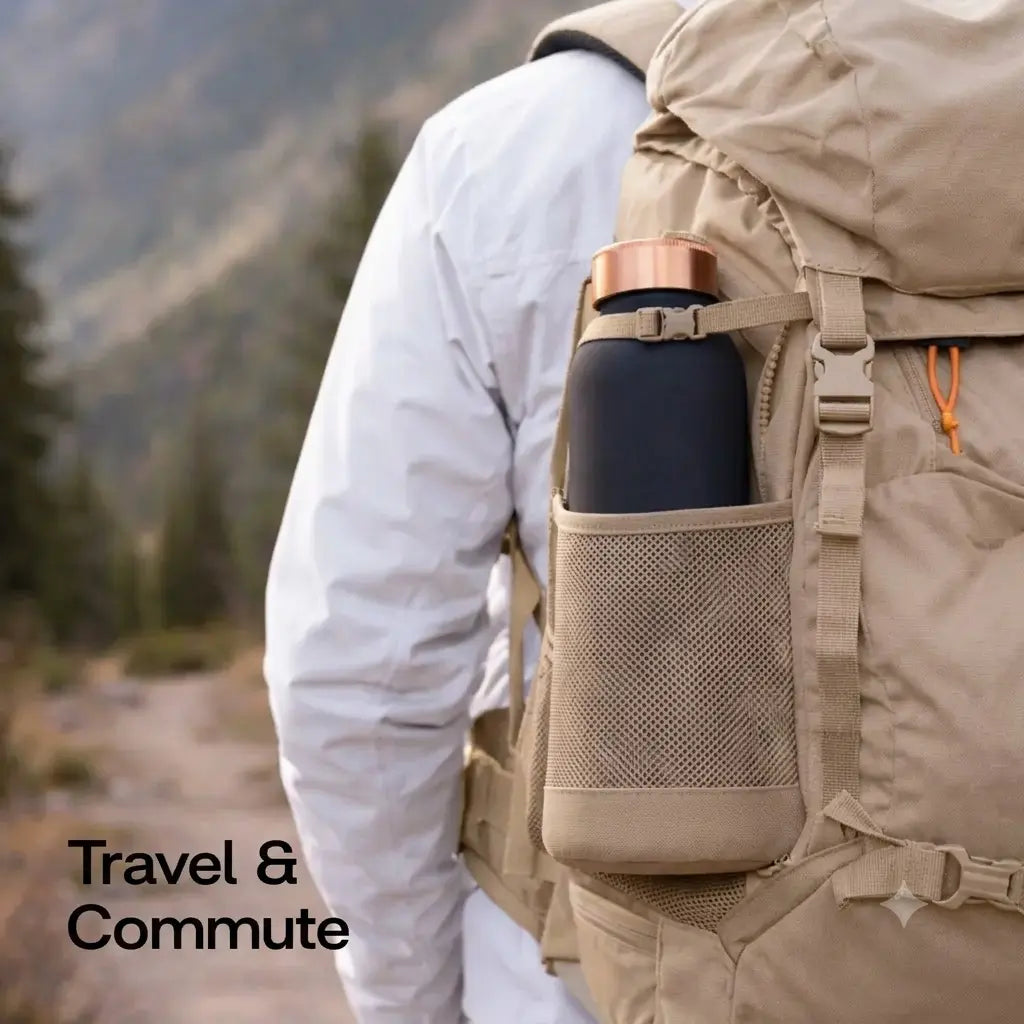 Eco - Friendly Copper Bottle 