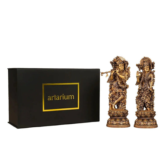 Radha Krishna Idol with Gift Box
