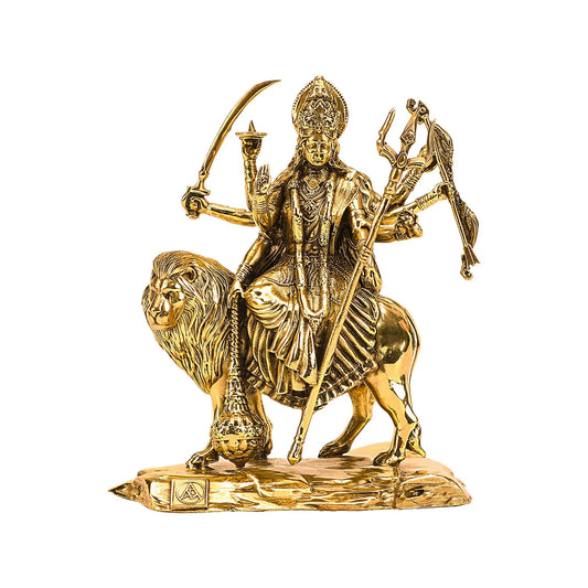 Brass Durga Idol