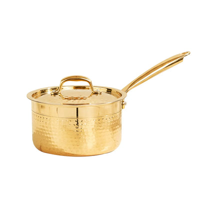 Brass Sauce Pan With Lid