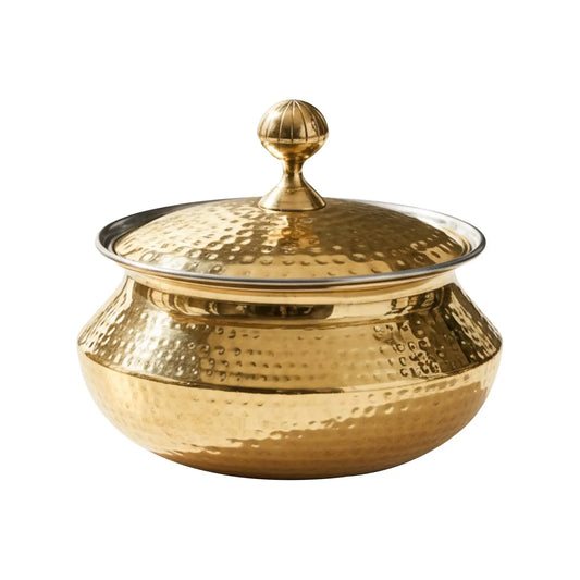 Brass Degchi/Patili with Lid