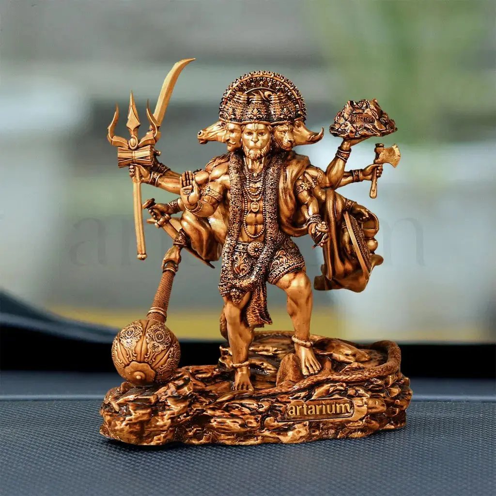 Standing Panchmukhi Hanuman Murti