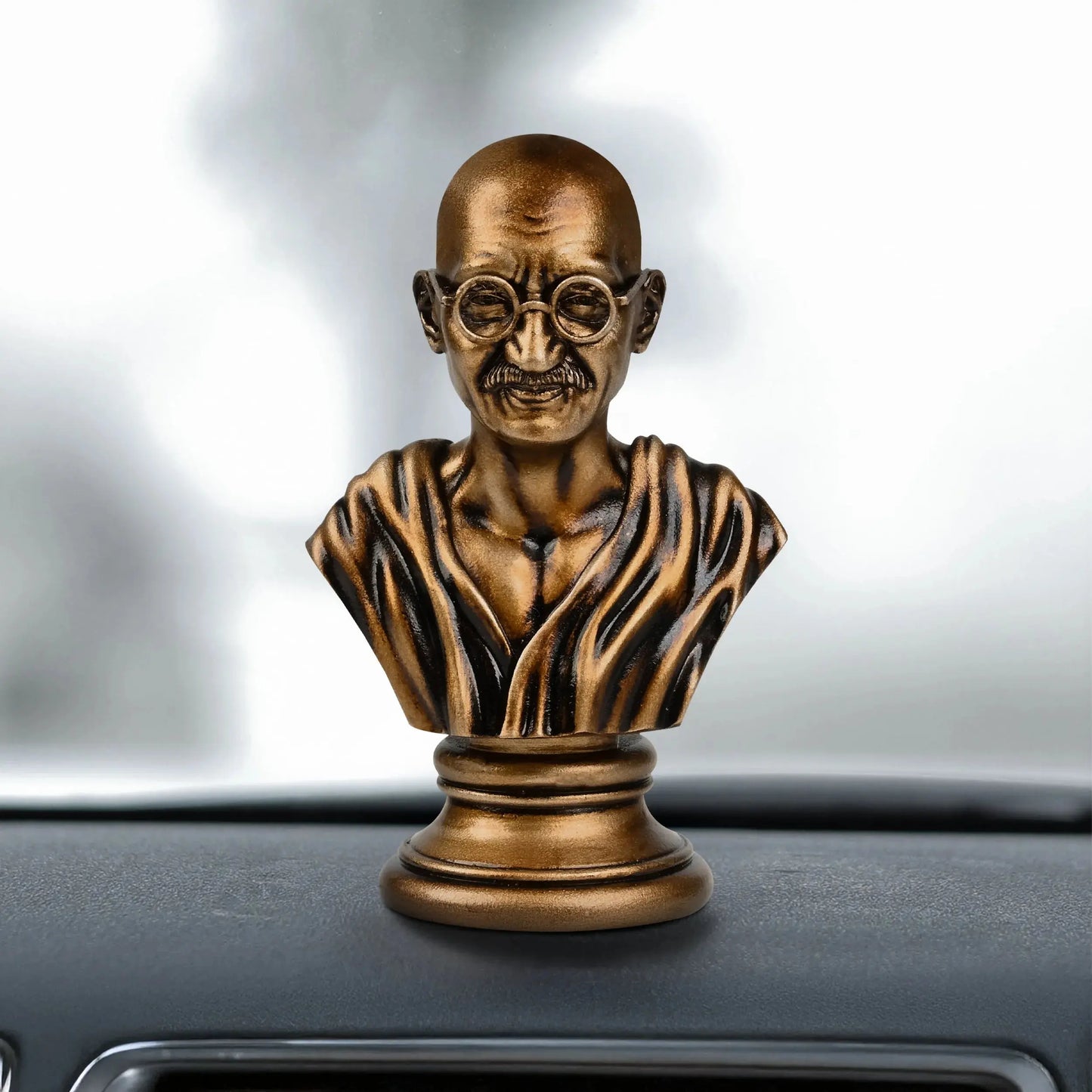 Mahatma Gandhi Car Dashboard Idol