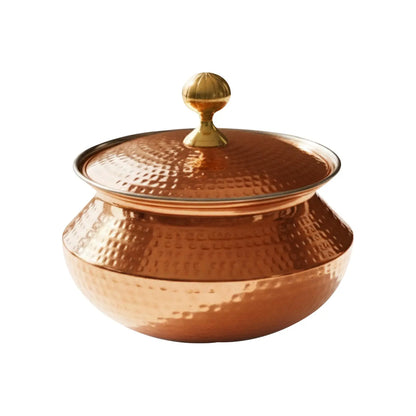 Copper Degchi with Lid