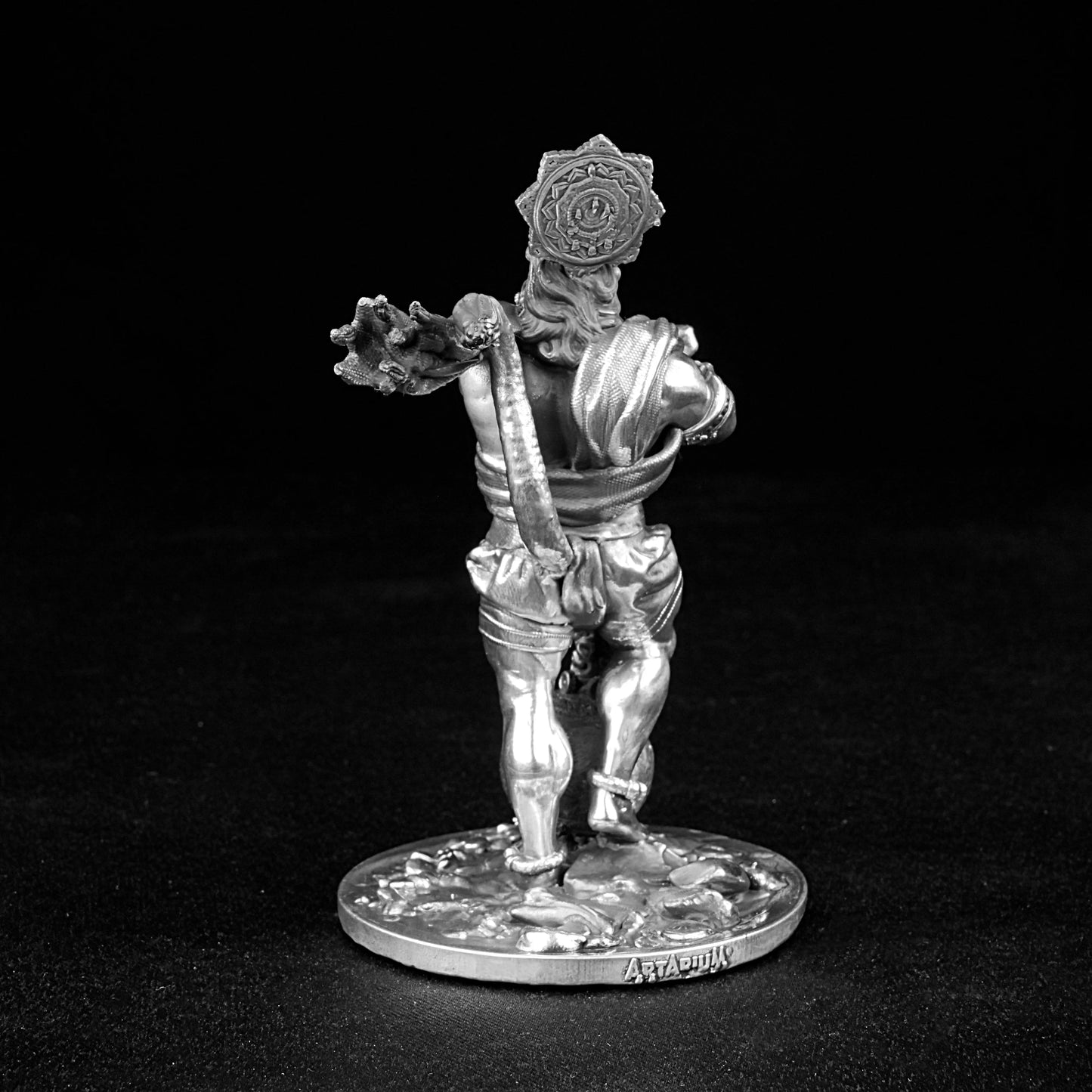Bahubali Hanuman 35 - 40 Gm 999 Silver
