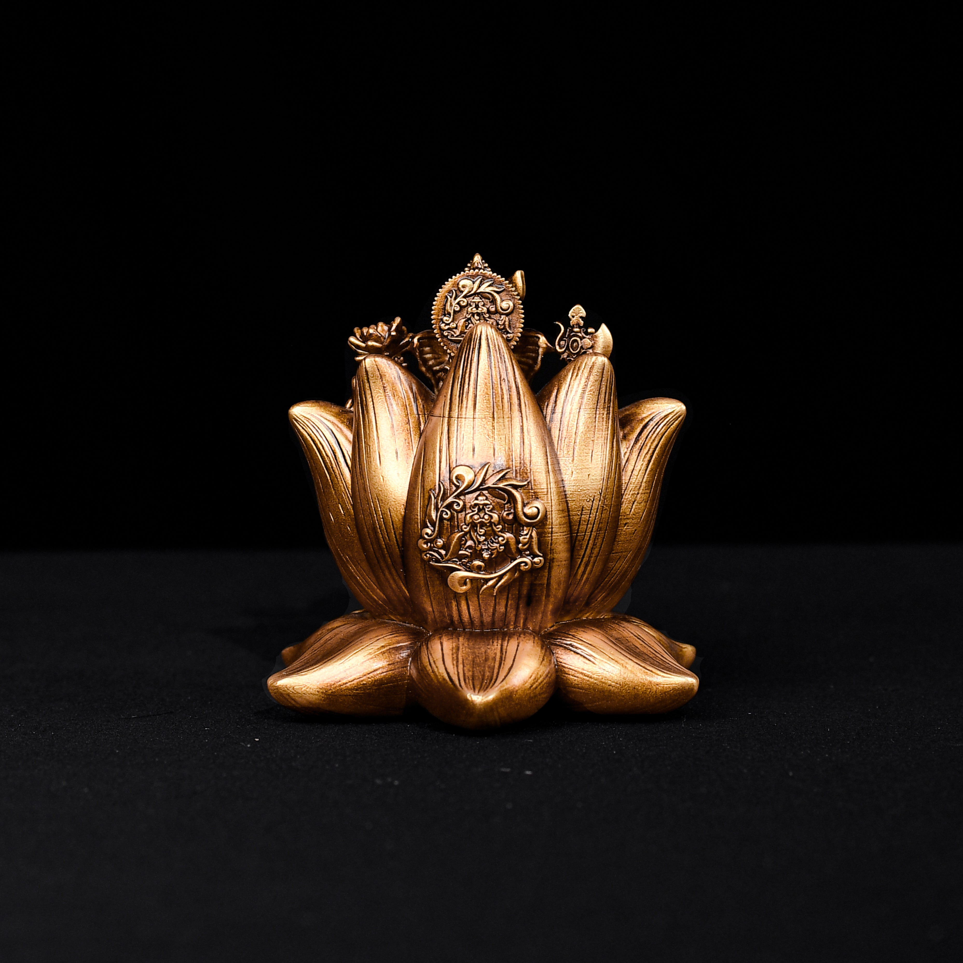 cute ganesha idol for car dashboard
