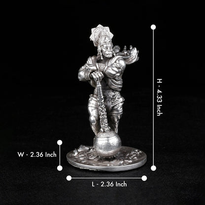 Bahubali Hanuman 35 - 40 Gm 999 Silver