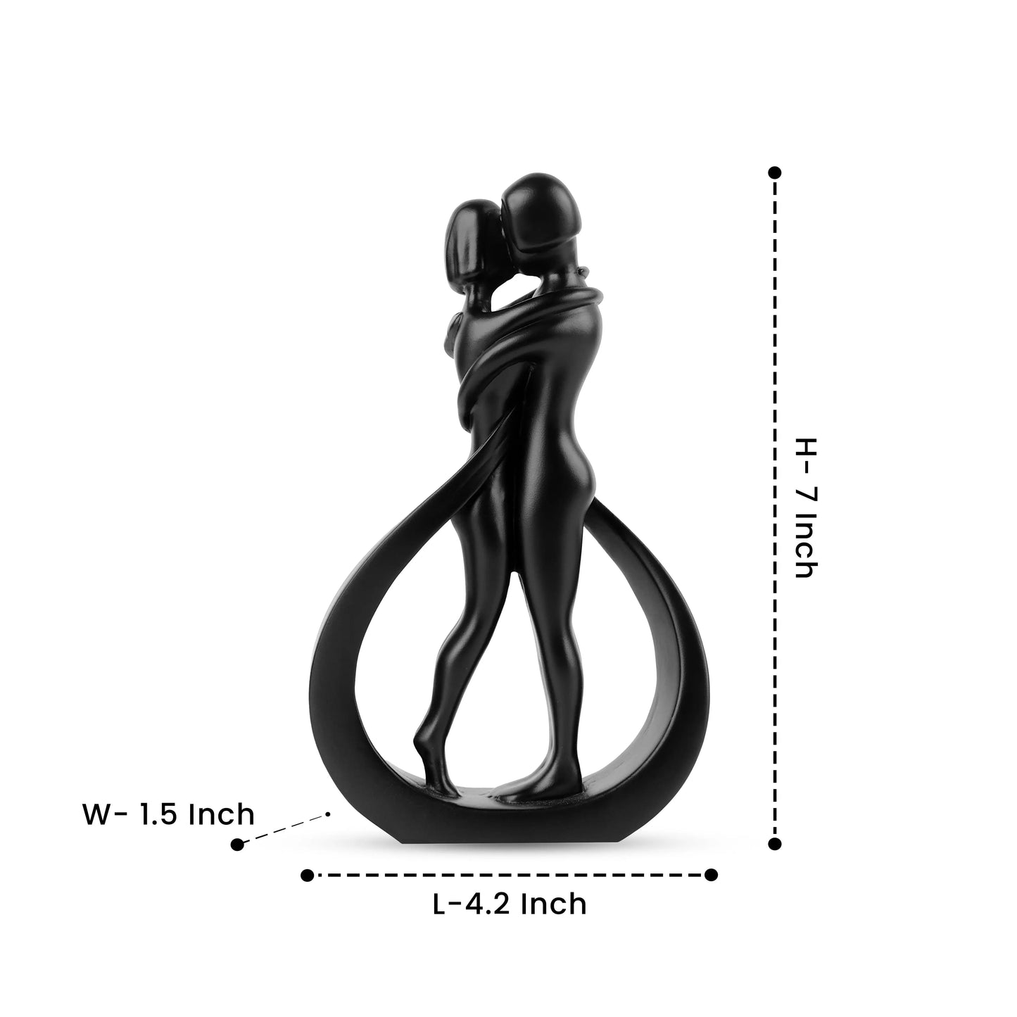 Kissing Couple Statue