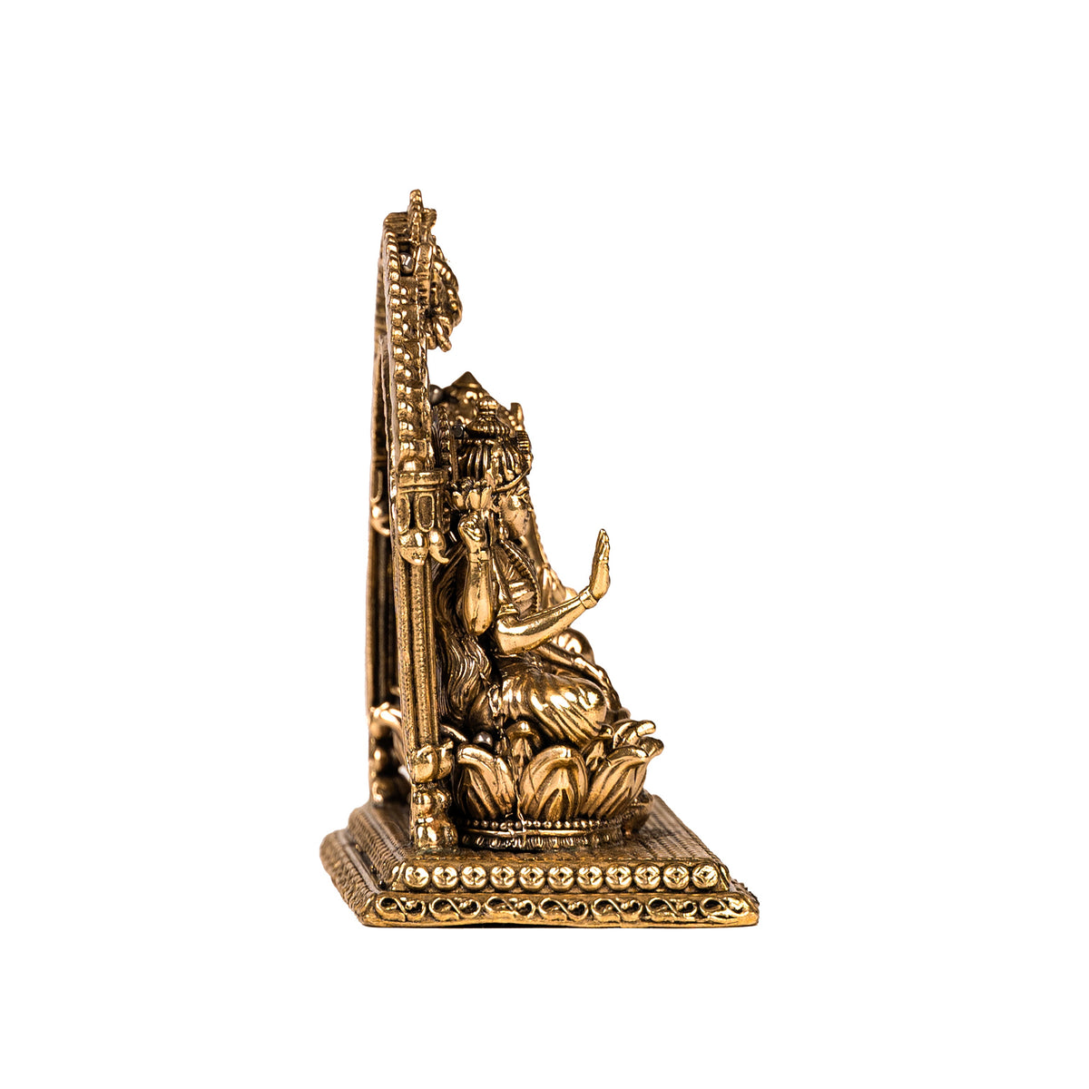 Brass Laxmi Ganesh Idol 