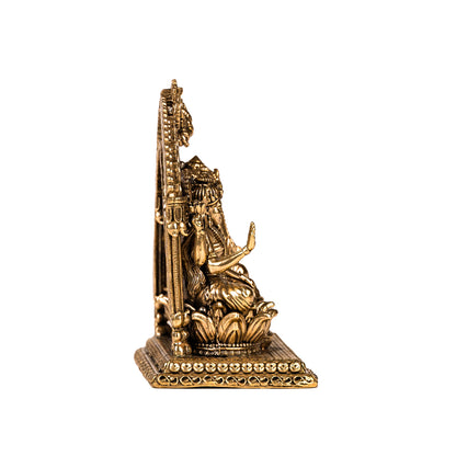 Brass Laxmi Ganesh Idol 